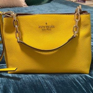 Kate Spade yellow handbag